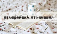 黑客入侵摄像头怎么办_黑客入侵斯嘉丽照片